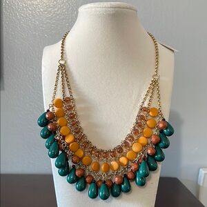 Elegant Multicolor Layered Necklace